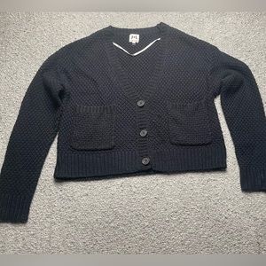 John + Jenn Cropped Dark Academia Grunge‎ Sweater